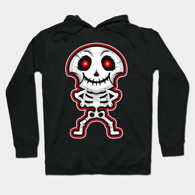 Cute skeleton hoodie discount